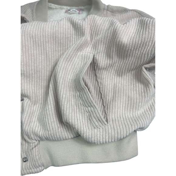 Pink Republic Cream Button-Up Corduroy Jacket - Picture 6 of 11